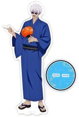 [Used] Acrylic Stand・Acrylic panel Satoru Gojo Newly illustrated yukata version extra-large acrylic Stand"Jujutsu Kaisen"