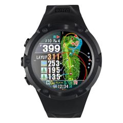 Shot Navi Evolve PRO Touch Golf GPS Watch, Multi-positioning, Made in Japan, Black, Free Shipping (d2393014)