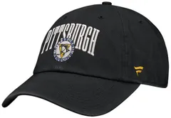 ファナティクス メンズ アクセサリー 帽子 Fanatics NHL Mens Pittsburgh Penguins Bellow Unstructu red Adjustable Hat NoCo