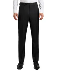 サントレッリ メンズ ボトムス カジュアルパンツ ウール Santorelli Roma2 Super 130s BiStretch Wool Trousers Black ブラック