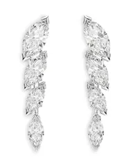 スワロフスキー レディース アクセサリー ピアス・イヤリング Swarovski Mesmera Stone Drop Earrings Rhodium ストーン
