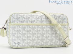 【ほぼ新品】ゴヤール　GOYARD　カップヴェール PM バッグ　斜め掛け ショルダーバッグ　ポシェット　ポーチ　ホワイト