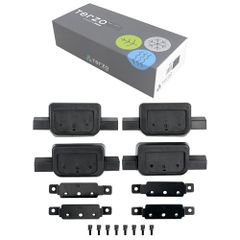 K◆Terzo (by PIAA) Base Carrier Vehicle-Specific Mounting Holder Set (4 pieces) Direct Roof Rail Type Black [Nissan X-Trail Year: R4.7~ Model: T33 etc.] DR27 6b371de0
