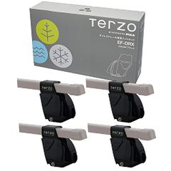 K◆Terzo (by PIAA) Roof Carrier Base Carrier Foot Set (4 pieces) Bolt-on Type Black with Lock EF-DRX cf6836e5