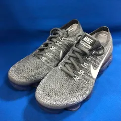 NIKE ヴェイパーマックスフライニット24 849557-015 シューズ レディース 23.5cm グレー [jgg]