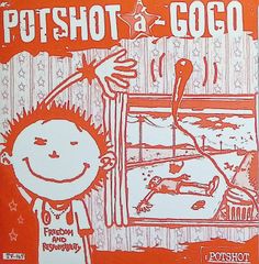 POTSHOT a-GOGO / THE PEACOCKS POTSHOT (CD)