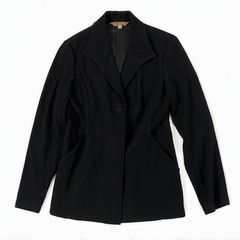 MICHEL KLEIN ミッシェルクラン 黒 テーラードジャケット Daks風