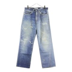 OUR LEGACY (アワーレガシー) THIRD CUT サードカットデジタル転写プリントデニムパンツ ライトインディゴ M4205TDD