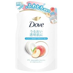 ダヴ ふわとろボディウォッシュ ピーチホワイトティー 詰替え 340g Dove ダブ ボディソープ【メール便可】