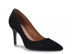 カルバンクライン レディース シューズ パンプス Calvin Klein Gayle Pump Black Suede ブラック
