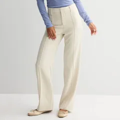 エスオー レディース ボトムス カジュアルパンツ ストレート Juniors SO Straight Leg Trousers Bone