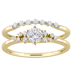 ステラ グレース レディース アクセサリー リング Stella Grace 10k Gold 58 CaratW Diamond Bridal Ring Set 10k Gold ゴールド