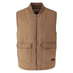 ソログッド レディース アウター ジャケット・ブルゾン ベスト Mens Thorogood Workwear All Year Stone Washerringbone Vest Otter ストー