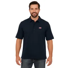 キングサイズ レディース トップス Tシャツ ポロシャツ トール KingSize Mens Big Tall Big And Tall Americana Polo From Black ブラック