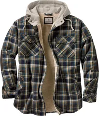 レジェンダリーホワイトテイルズ レディース アウター ジャケット・ブルゾン シャツ Mens Legendary Whitetails Camp Night Berber Lined Hooded F