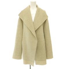 Plage Hamilton Half Coat, Wool, Size 38, Ivory /HK ■OS