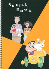 [Used] Notebook/Memo Pad Collection: Movie Sketch Collection "Crayon Shin-chan"