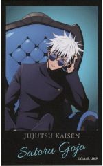 [Used] Character Card Satoru Gojo(Chair: Blue/Border: Black) "Jujutsu Kaisen PLAZA in Loft Anime 'Jujutsu Kaisen' 5th Anniversary Blind Photo Card"