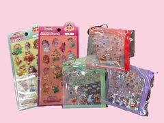 "Crayon Shin-chan Puffy Sticker Set (5 pieces) - Brand New"