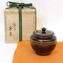茶道具】山中塗 川上浩平作 三千家好 利休梅 大棗【中古 美品】 - メルカリ