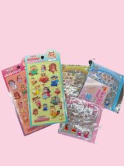 Crayon Shin-chan Stickers - Puffy Clear Deco Stickers (5-piece set)