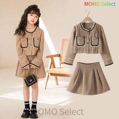 Korean children's clothing, girls' suit for entrance ceremony, kindergarten graduation ceremony, girls' suit, bolero and skirt formal set, kids' formal wear, children's suit for wedding, Shichi-Go-San, recital, hyd353