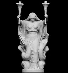 H24cm ミケランジェロ 瀕死の奴隷像 ギリシャ彫刻ミニチュア 置物