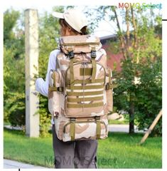 Backpack for Women and Men, Large Capacity, Multifunctional, Travel Bag, Daypack, Hiking Backpack, Emergency Backpack, Disaster Relief, Evacuation, and Disaster Preparedness (hyd187)