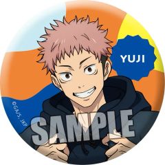 Yuji Itadori Jujutsu Kaisen Trading Mat Can Badge Holiday Ver. Yuji Itadori (Normal Ver.) Goods Can Badge Button Badge
