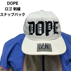 DOPE ドープ キャップ スナップバック シールあり 汚れあり