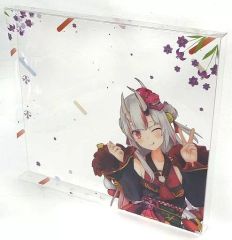 [Used] Miscellaneous Goods: Hyakki Ayame hololive IDOL PROJECT Bouquet Release Commemorative Special Sleeve "Virtual YouTuber hololive"