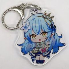 [Used] Keychain - Yukihana Lamy Mini Character Acrylic Keychain Bright Outfit Ver. "Virtual YouTuber Hololive SUPER EXPO 2023"