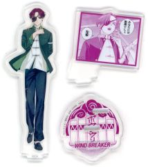 [Used] Acrylic Stand・Acrylic Panel Su Fang Junfei Acrylic Stand"Ichiban Kuji WIND BREAKER -5th Anniversary of the Original Work-" Prize D