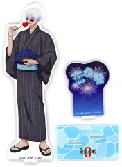 [Used] Acrylic Stand・Acrylic panel Satoru Gojo Yukata (acrylic)Stand"Jujutsu Kaisen 0: The Movie"