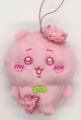 [Used] Plush Mascot/Plush Badge - Chiikawa Nuipalette ~Sakurairo~ Mascot 1 "Chiikawa - Something Small and Cute"