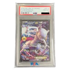 PSA10】ミュウツーEX XY-P トレーディングカード ユニセックス 20th