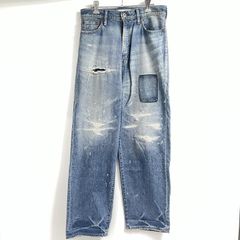 [Used] JOHNBULL 23AW 10oz Denim Hard Worker Jeans, Size S, Indigo [17]