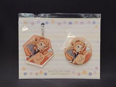Demon Slayer: Kimetsu no Yaiba × CRAFTHOLIC Can Badge & Acrylic Charm - Kyojuro Rengoku