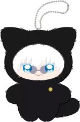 [Used] Keychain 1.Satoru Gojo Chimikemo Mascot "Jujutsu Kaisen Season 2: Kaigyoku, Tamaori"