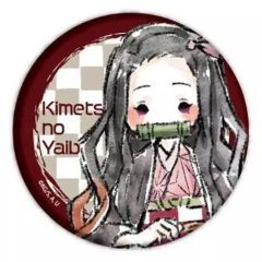[Used] Badge/Pin (Character) Kamado Nezuko "Demon Slayer: Kimetsu no Yaiba Can Badge 01. Graph Art Design"