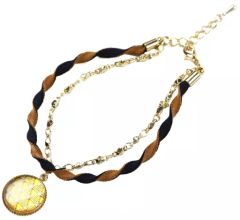 [Used] Accessories (Non-metallic) (Character)Zenitsu Agatsuma Charm Bracelet "Demon Slayer"