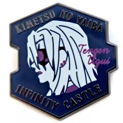 [Used] Badge/Pin - Tengen Uzui - "Demon Slayer: Kimetsu no Yaiba the Movie: Infinity Castle Chapter 1 - Akaza's Return - Character Motif Pins, First Series" - Theater Goods