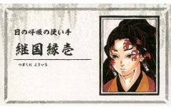 [Used] Character Card Yoriichi Tsugikuni"Demon Slayer: Kimetsu no Yaiba Business Card Collection, Vol. 2"
