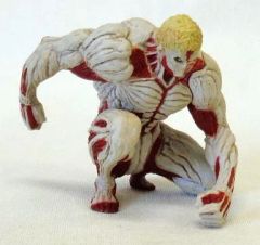 [Used] Trading Figure Armored Titan "Capsule One Attack Titan Real Figure Collection Vol. 2