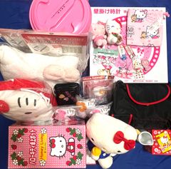 サンリオ　ハローキティ　HELLO KITTY    日用品　雑貨   レトロ品　くじ等  27点  まとめ売り
