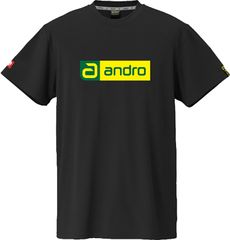 アンドロ andro 卓球 アンドロ ナパ T シャツ デオ CB ブラック×グリーン  300023064 ブラック×グリーン