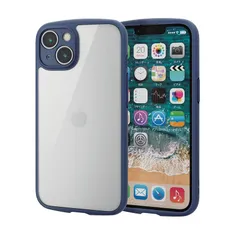【新品】 エレコム iPhone14 ケース カバー 極限保護 カメラ保護付き カメラレンズ周りまで保護 TOUGH SLIM LITEシリーズ 耐衝撃 衝撃吸収 ストラップホール付き ブラック PM-A22ATSLFCKNV