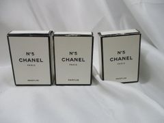 未開封 CHANEL シャネル N°5 オードパルファム 7ml 香水 CHANEL N°5 Parfum　3本　/82003