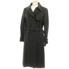 【中古】ダーマコレクション DAMA collection カシミヤ トレンチコート ダークグリーン【サイズ9】【レディース】
