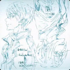 【中古】コースター(キャラクター) 七瀬遙＆松岡凛 イラストデザインコースター 「劇場版 Free!-Road to the World-夢」 第2週目入場者プレゼント